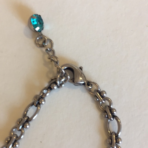 Child’s Colorful Crystals & Silver Bracelet - Picture 3 of 6